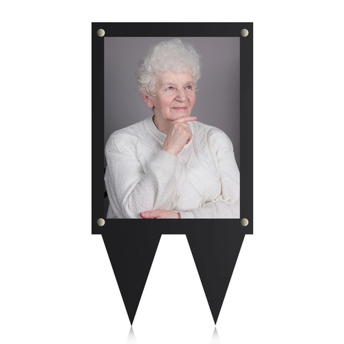 5x7 grave waterproof photo - grave,